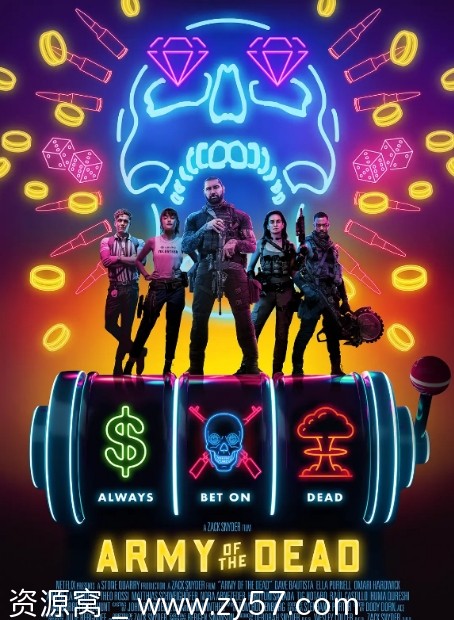 高清资源分享《活死人军团》Army of the Dead美国2021年动作惊悚电影 - 零零盘