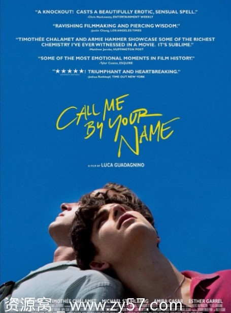 意大利电影《请以你的名字呼唤我》2017年剧情爱情同性高清资源分享 - 零零盘