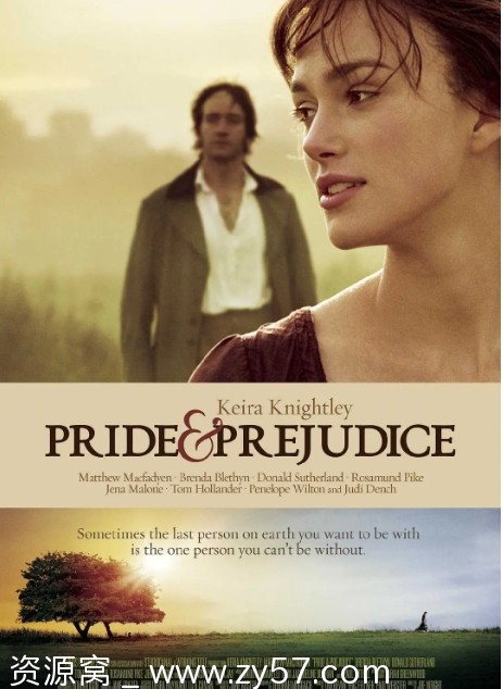 傲慢与偏见电影海报