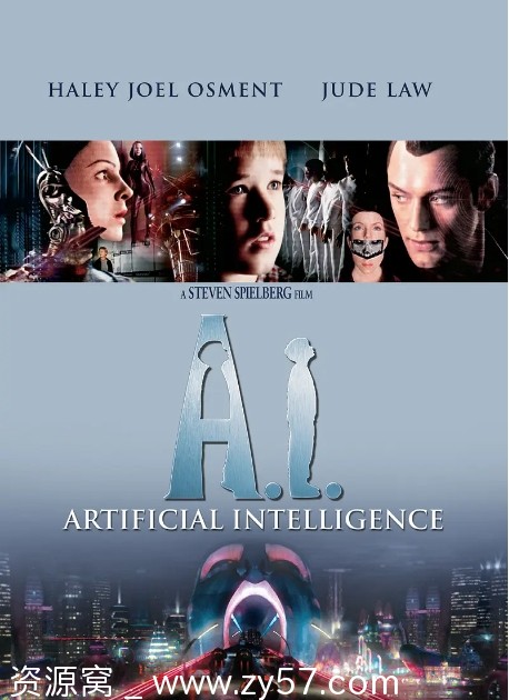 科幻巨作电影《人工智能》美国版2001年经典上映 - 零零盘