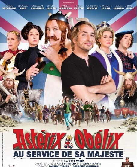 高卢英雄拯救英格兰电影海报