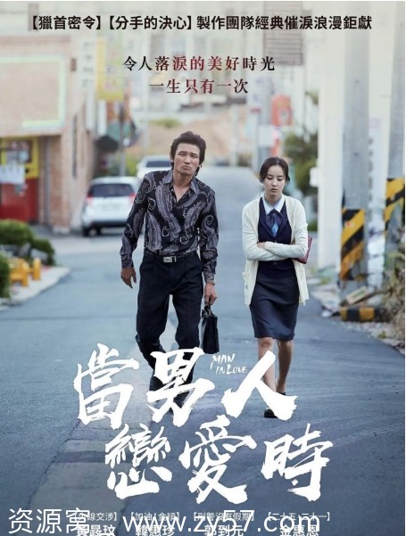 当男人恋爱时海报