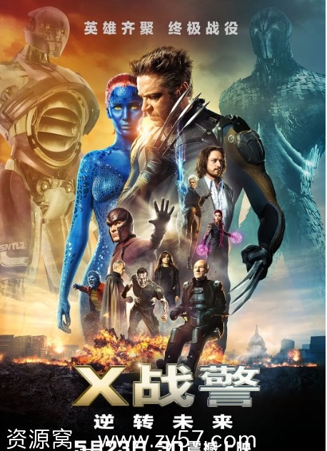 X战警：逆转未来电影海报