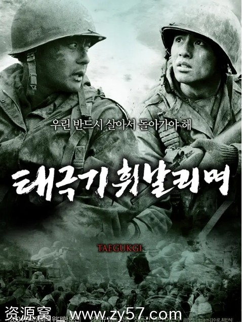 太极旗飘扬电影海报