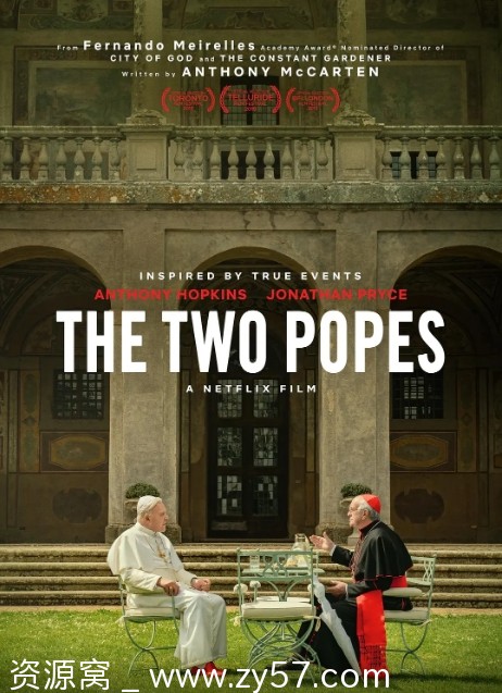 【电影《教宗的承继》2019安东尼·霍普金斯主演多语中字版 教廷白烟两个教皇两代教皇英国】 - 零零盘