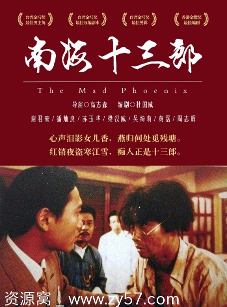 南海十三郎电影海报