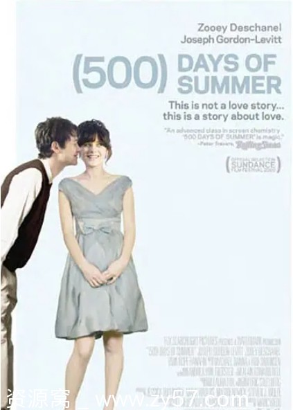 和莎莫的500天电影海报