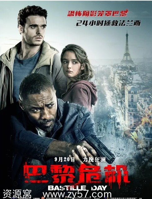巴黎危机电影海报