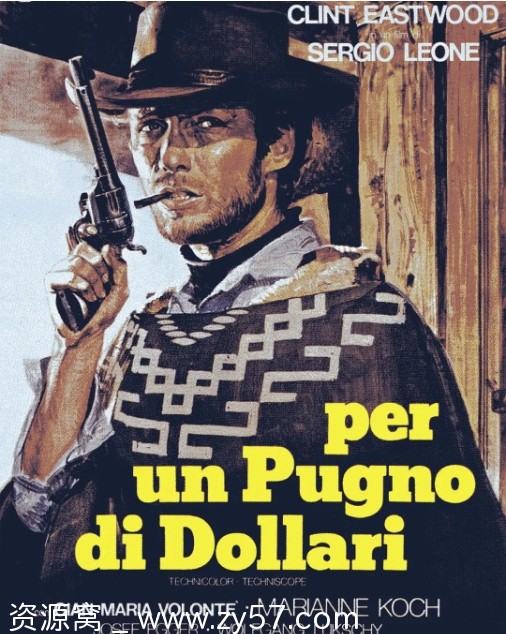 【意大利经典西部动作片《荒野大镖客》1964豆瓣8.4评分】 - 零零盘