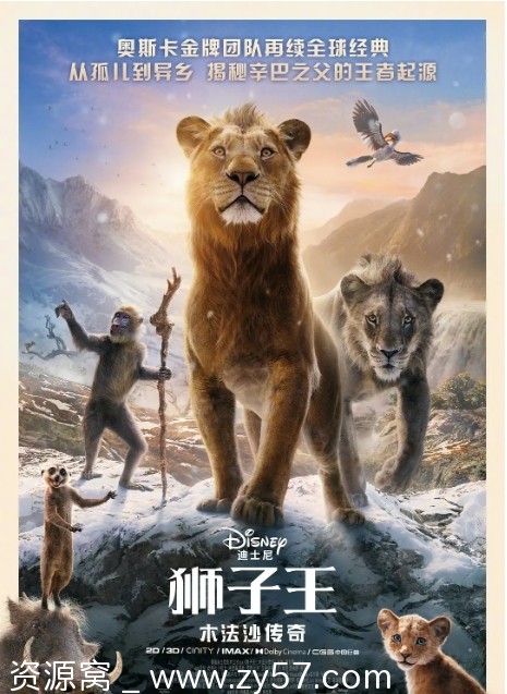 【狮子王：木法沙传奇2024】动画剧情解析歌舞奇幻冒险豆瓣评分6.6 - 零零盘