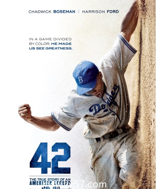 美国电影《42号传奇》（2013）剧情/传记/运动高清版 豆瓣评分8.1 - 零零盘