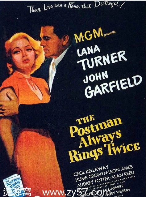 美国经典电影《邮差总按两次铃》（1946）剧情解析豆瓣7.3评分 - 零零盘