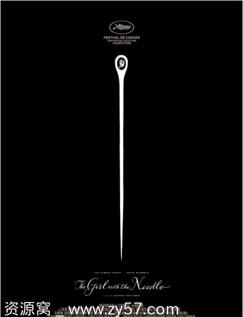 电影《拿针的女孩》海报