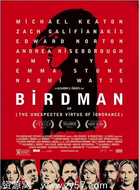 电影《鸟人》海报