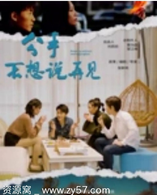 电影《分手不想说再见》海报