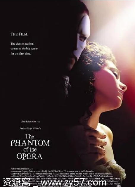 美国电影《歌剧魅影》（2004）剧情解析 爱情惊悚音乐元素 豆瓣评分8.5 - 零零盘
