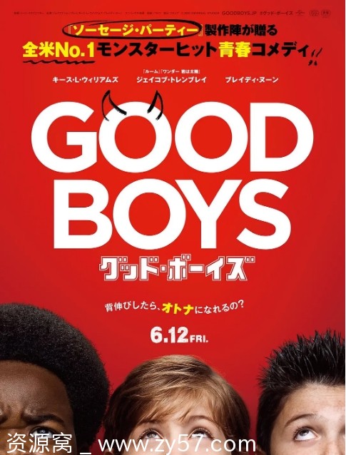美国电影《好小子们》2019喜剧儿童冒险豆瓣7.2资源分享 - 零零盘