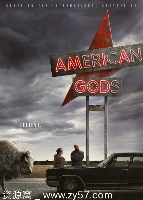 美国众神海报