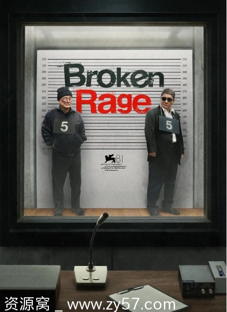 《破碎的愤怒》电影海报