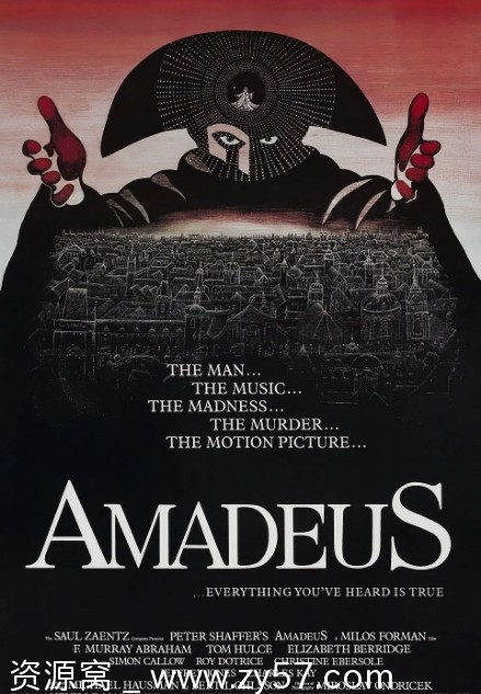 莫扎特传电影海报