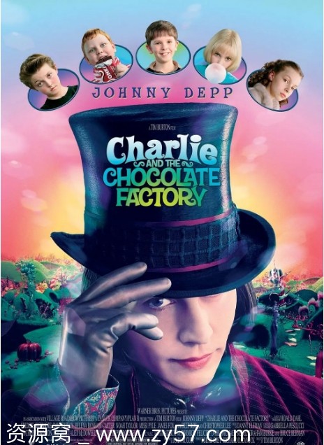 查理和巧克力工厂电影海报