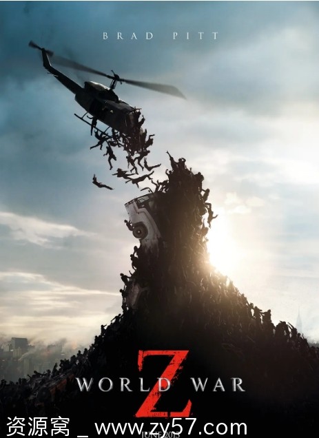 僵尸世界大战电影海报