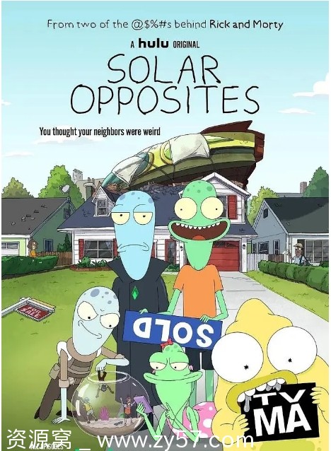 美剧外星也难民1-6季动漫全集2020-2025豆瓣9.1喜剧科幻动画 - 零零盘