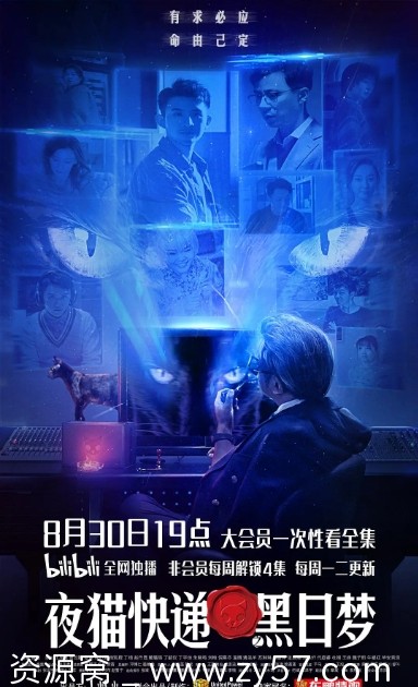 夜猫快递之黑日梦海报