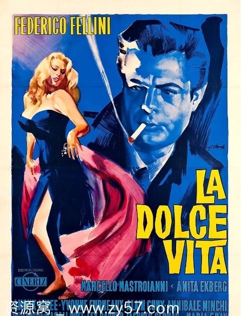 《甜蜜的生活》电影海报