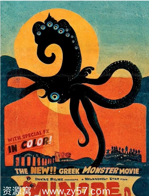 衰仔斗邪神电影海报