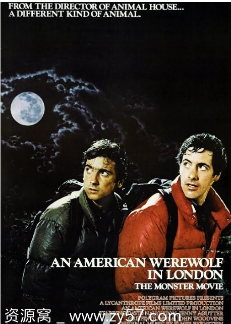 美国狼人在伦敦电影海报