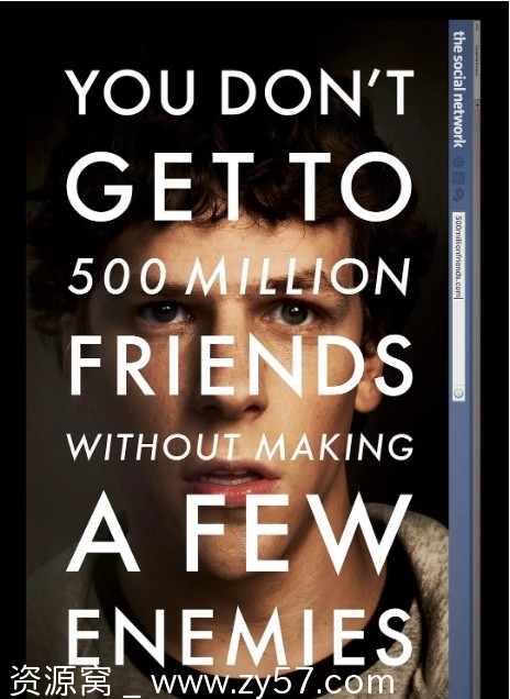 美国电影《社交网络》2010剧情解析豆瓣8.2高分传记片 - 零零盘