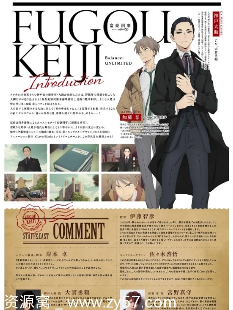 日剧推荐《富豪刑警》（2020）动画悬疑豆瓣7.3评分 - 零零盘