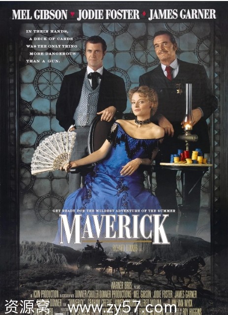 美国电影《赌侠马华力》（1994）喜剧西部冒险豆瓣7.4高清版在线观看 - 零零盘