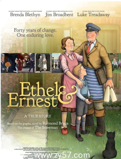 伦敦一家人海报