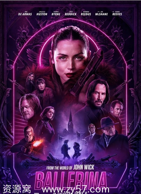 疾速追杀：芭蕾杀姬海报