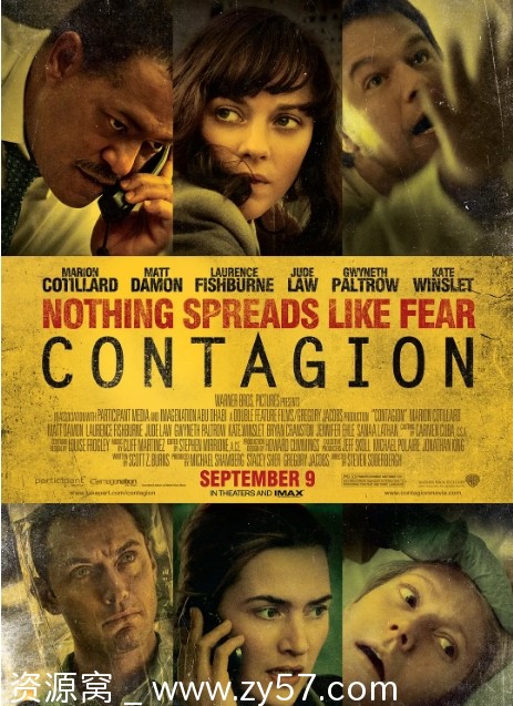 美国电影《传染病》（2011）剧情解析 科幻惊悚灾难大片豆瓣评分7.1 - 零零盘