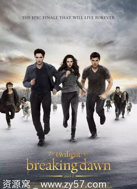 暮光之城4：破晓(下)电影海报