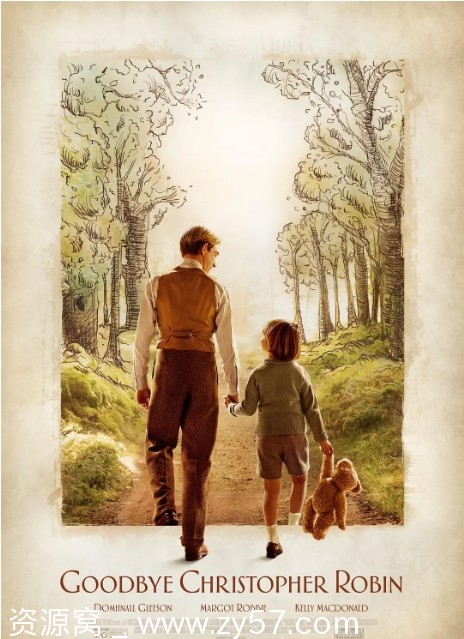 再见克里斯托弗罗宾电影海报