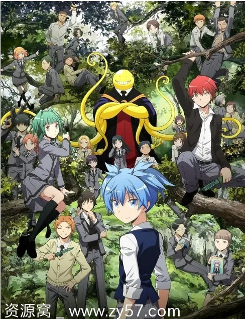 日剧暗杀教室1-2季+剧场版 喜剧科幻动画 豆瓣9.2全集资源分享 - 零零盘