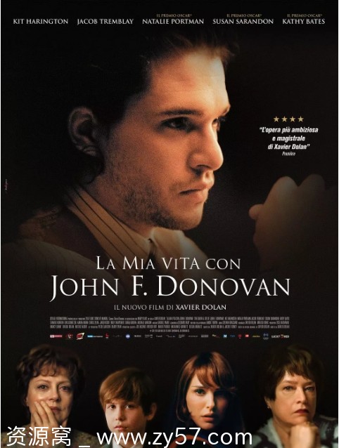 约翰多诺万的死与生电影海报