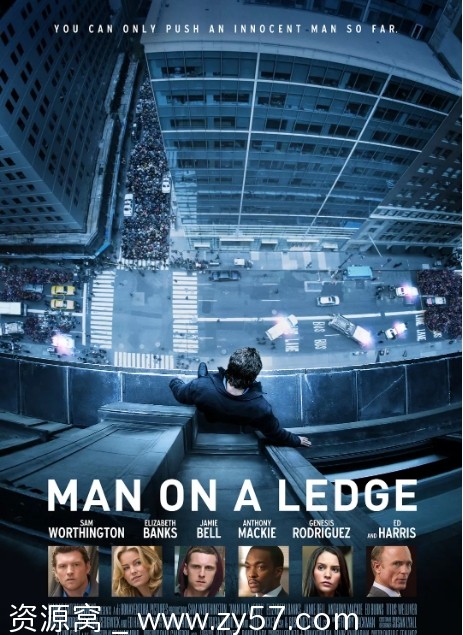 窗台上的男人电影海报