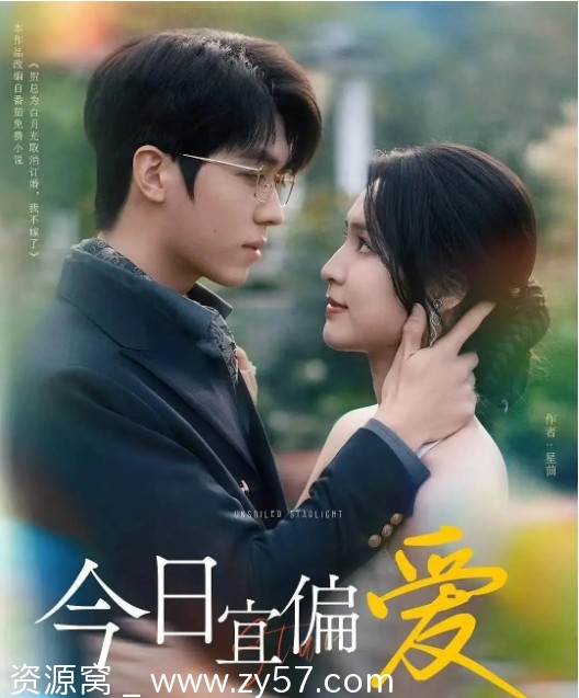 今日宜偏爱海报
