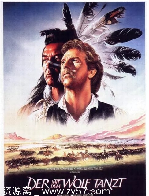 美国电影《与狼共舞》1990剧情解析 西部冒险经典豆瓣8.9 - 零零盘