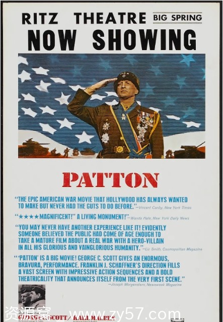 美国电影《巴顿将军》1970剧情传记战争豆瓣8.2评分高清资源分享 - 零零盘