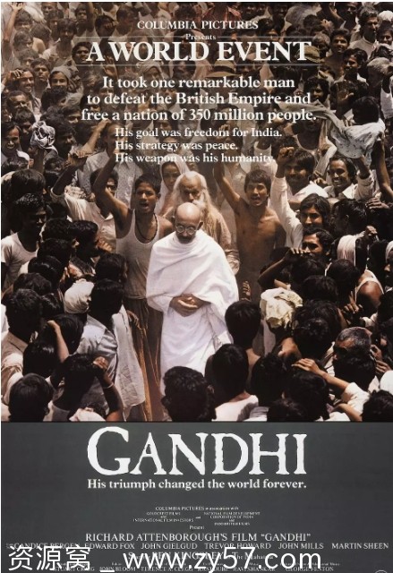 甘地传电影海报