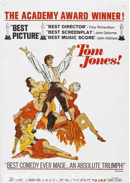 电影《汤姆·琼斯》海报