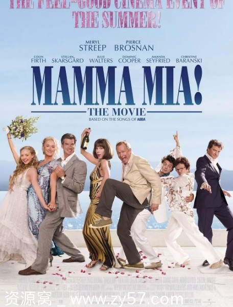 英国电影《妈妈咪呀》1-2部（2008-2018）喜剧爱情歌舞版 豆瓣评分7.6 - 零零盘