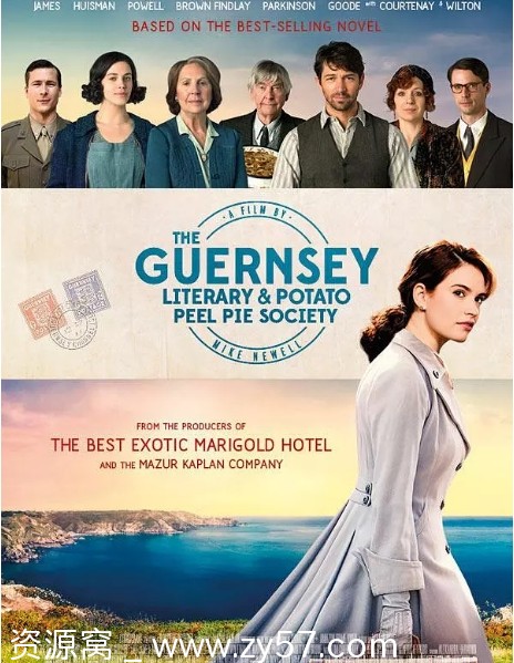 根西岛文学与土豆皮馅饼俱乐部海报