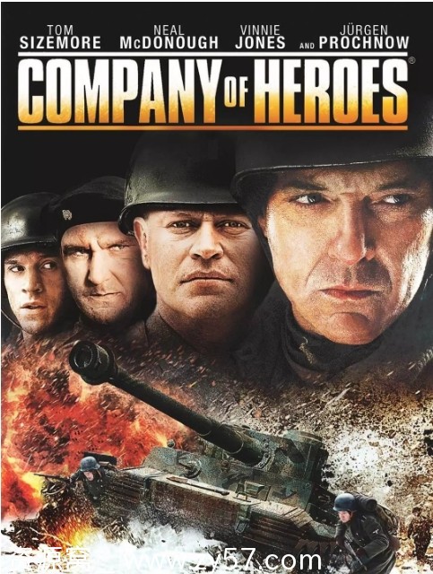 英雄连电影海报